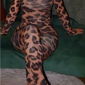 Leopard Print Bodycon Dress